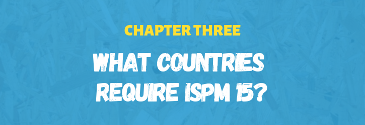 What countries require ISPM 15