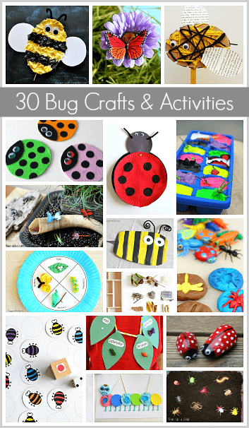 30 Bug Crafts and Activities for Kids