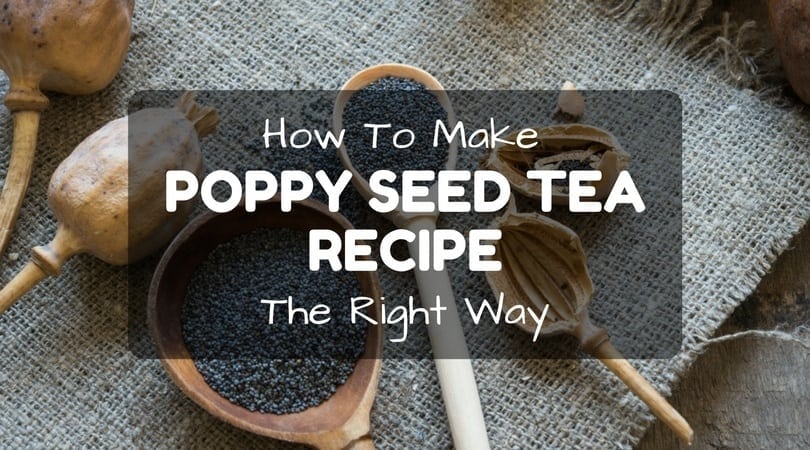 how to make poppy seed tea