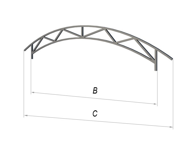 Арочные навесы из профильных труб. Арочная ферма из профильной труб 3м. Ферма для навеса из профильной трубы 40х20. Фермы для навеса 5600\1000 чертежи. Чертежи арочных навесов.