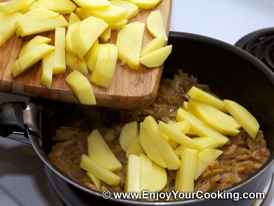 Fried Potato with Porcini Mushrooms Recipe: Step 5