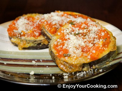 Eggplants with Tomato Basil Sauce and Parmesan Recipe: Step 14