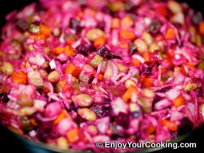 Russian Vinaigrette Salad (Salad Vinegret) Recipe: Step 10