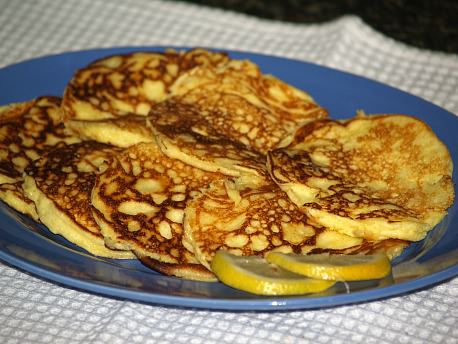 Lemon Ricotta Cheese Pancakes