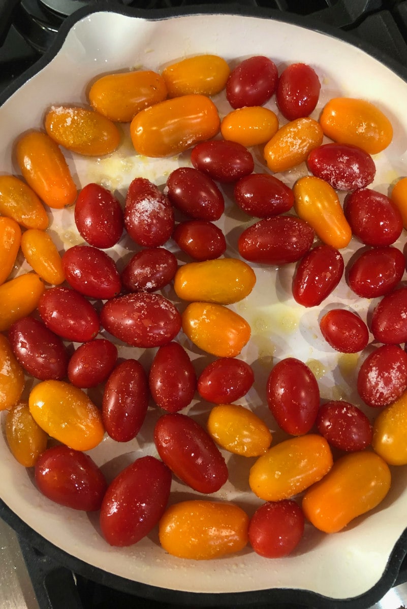 How to make sauteed cherry tomatoes